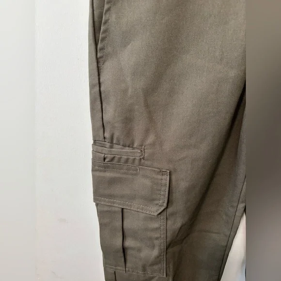Dickies Flex Straight Pants Size 28 Mens Cargo Dark Olive Green Straight - Picture 3 of 11